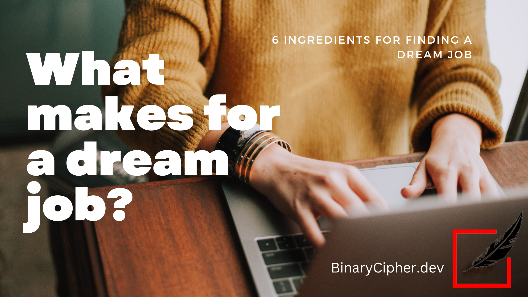 What makes for a dream job