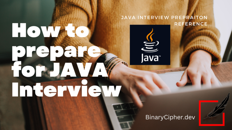 Java interview question